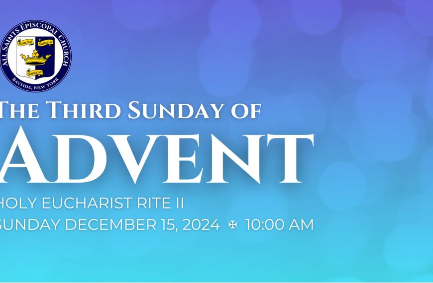 Third Sunday of Advent