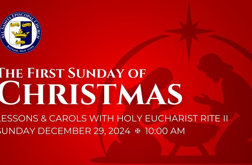 The First Sunday of Christmas