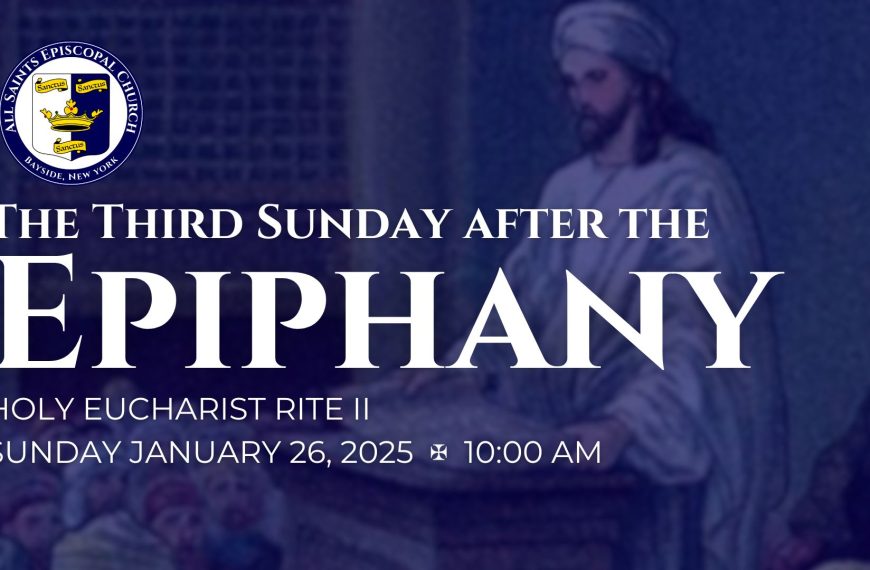 The Third Sunday after the Epiphany