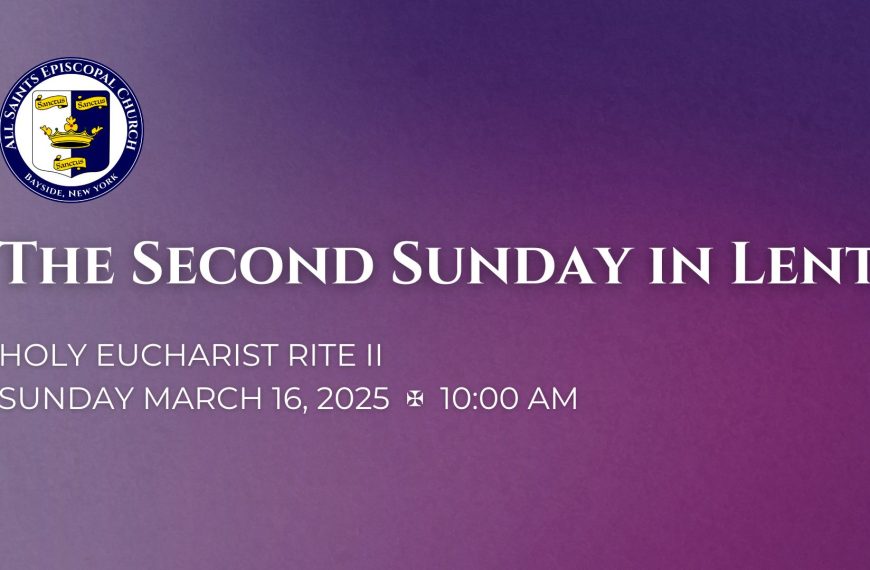 The Second Sunday in Lent