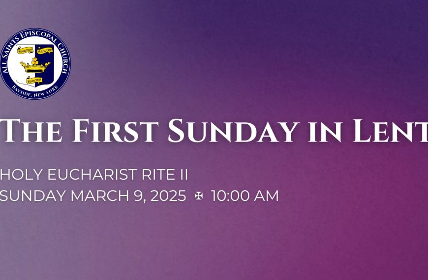 The First Sunday in Lent